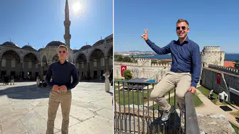 NATO Zirvesi öncesi İstanbul'u ziyaret eden Macaristan başbakanı tarihi yerleri gezdi