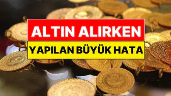Altın alırken yapılan büyük hata : Uzmanlar altının ne zaman alınması gerektiğini açıkladı