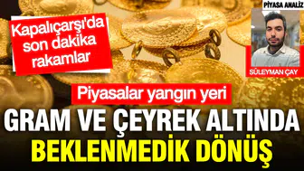 Altın fiyatları ne kadar? Gram altın ve çeyrek altın kaç TL oldu?
