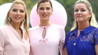 Nazlı Sabancı'nın Cannes'da hamilelik pozları dikkat çekti