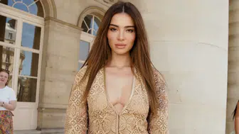 Melisa Aslı Pamuk, Paris Moda Haftası’na damga vurdu