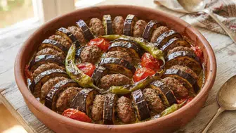 Fırında pratik lezzet: Tepside patlıcan kebabı nasıl yapılır?