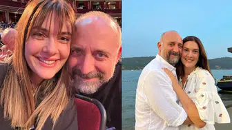 Bergüzar Korel ve Halit Ergenç 17'nci yıl dönümlerini kutladı