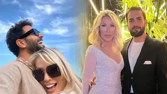 Seda Sayan ve Çağlar Ökten Kuşadası'nda aşk rüzgarları estirdi