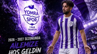 Trabzonspor altyapısından Yomra Spor’a : Abdullah Çelik imzayı attı