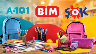 A101, ŞOK ve BİM'de kırtasiye ürünleri hangi fiyatlarla satışa sunuluyor?