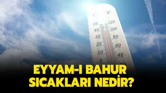Eyyam-ı Bahur etkisi başlıyor! Kavurucu sıcaklar ne zaman başlayacak?
