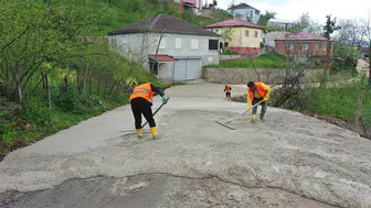 Ordu'da kırsal mahallelerde ulaşım konforunu arttıran beton yol çalışmalarında durum nedir ?