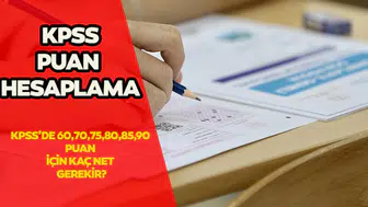 KPSS puanı hesaplama : Adaylar için doğru ve yanlış sayıları nasıl etkiliyor?