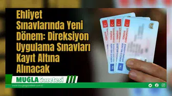 Ehliyet sınavlarında yeni dönem: Direksiyon sınavı nasıl değişecek ?
