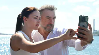 Hamal dizisinin oyuncuları ilk kez bir araya geldi! Oktay Kaynarca ve Fahriye Evcen provada görünütlendi