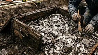 Vikingler'in dev hazinesi bulundu! 4,5 kiloluk define ile rekor kırıldı
