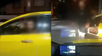 Adana'da bir taksici meslektaşının yolunu kesti, tehditler savurdu