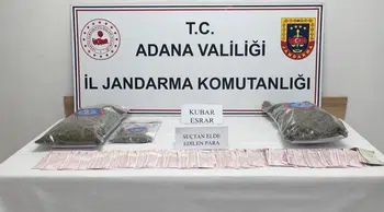Adana'da uyuşturucu operasyonu : 2 kilo esrar yakalandı