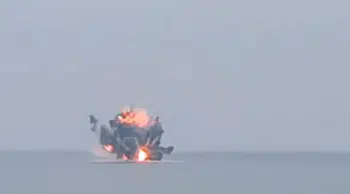 Ordu Ünye'de kıyıya vuran insansız deniz aracı imha edildi