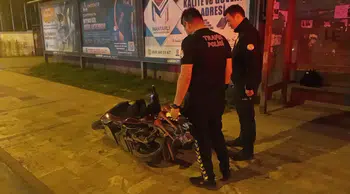 Zonguldak'ta 14 yaşındaki motosiklet sürücüsüne 40 bin TL ceza