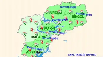 Meteoroloji uyardı : 4 ile kuvvetli yağış geliyor