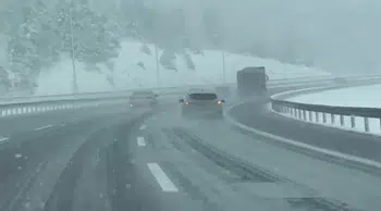 Bartın - Ankara Karayolu'nda kar kazalara neden oldu