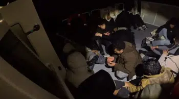 Kuşadası'nda 20 düzensiz göçmen kurtarıldı