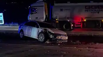 Osmaniye’de tanker ile 2 otomobil çarpıştı : Kazada 1 ölü, 2 yaralı