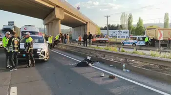 Tekirdağ'da motosiklet bariyerlere çarptı : 17 yaşındaki kız öldü