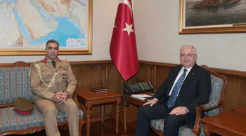 Bakan Güler Irak’ın Ankara Askerî Ataşesi ile görüştü