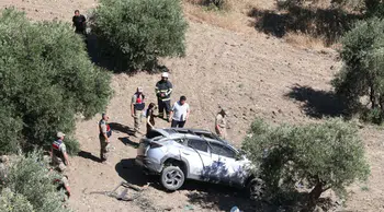 Antakya-İskenderun kara yolunda uçuruma yuvarlanan cipin sürücüsü hayatını kaybetti