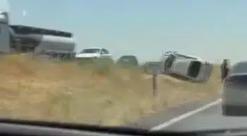 Siverek'te otomobil bankete düştü : 4 kişi yaralandı
