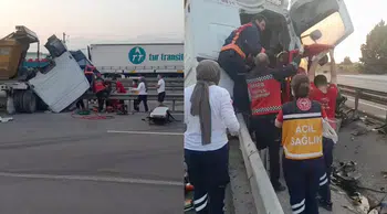 Sakarya'da kontrolden çıkan tır : Bir kişi hayatını kaybetti, bir kişi yaralandı