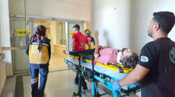 Adıyaman'da iki otomobil çarpıştığı kazada 1 kişi yaralandı