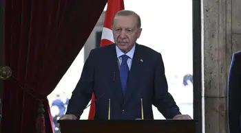 Cumhurbaşkanı Erdoğan'ı tebrikleri kabul etti