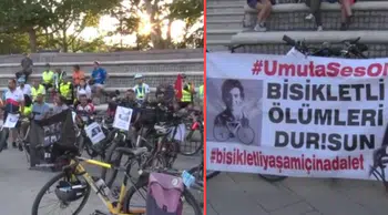 Ankara'da bisiklet kazalarında hayatını kaybedenler için farkındalık sürüşü gerçekleştirildi