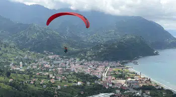 Artvin’de Yamaç Paraşütü Türkiye Şampiyonası heyecanı başladı