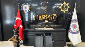 Van Ferit Melen Havalimanı'nda 2 kilo 100 gram uyuşturucu ele geçirildi