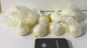 Bandırma'da dur ihtarına uymayan motosikletli kaçtı : Üzerinden 153,57 gram metamfetamin çıktı