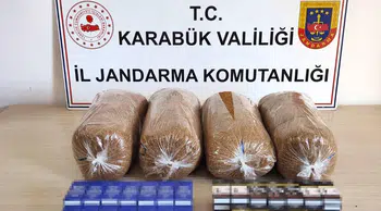 Karabük'te jandarmadan kaçakçılık ve uyuşturucu operasyonu : 3 şüpheli adliyede