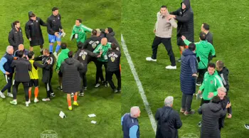 Başakşehir ile Gaziantep FK Maçı Sonrası Gergin Anlar