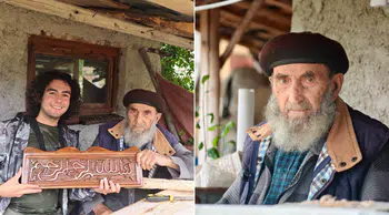 Ankara'da 60 yıllık gelenek: 93 yaşındaki usta, yaptığı bastonları hediye ediyor