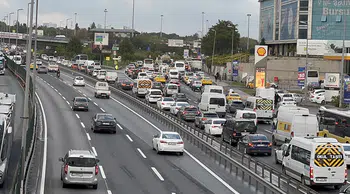 İstanbul'da trafik yoğunluğu yüzde 72'ye ulaştı