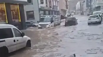 Bursa'da Şiddetli Sağanak ve Fırtına Hayatı Olumsuz Etkiledi