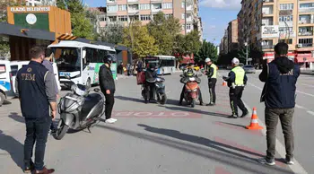 Elazığ'da Motosiklet Denetimlerinde 1 Milyon TL'yi Aşkın Ceza
