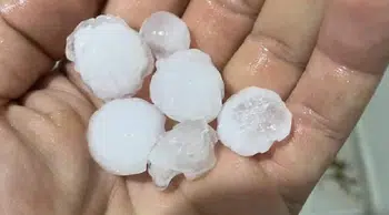 Adana'da Erik Büyüklüğünde Dolu Yağışı Sürücülere Zor Anlar Yaşattı