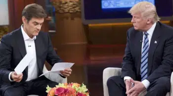 Trump, Beyaz Saray'da Dr. Mehmet Öz'ün doğum gününü kutladı