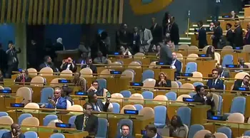 Yalanlarını kimse dinlemedi! Netanyahu BM'de boş salona konuştu