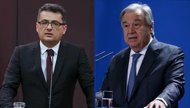 KKTC Cumhurbaşkanı Erhürman, BM Genel Sekreteri ile görüştü