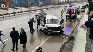 Kocaeli'de zincirleme kazada 3 kişi yaralandı