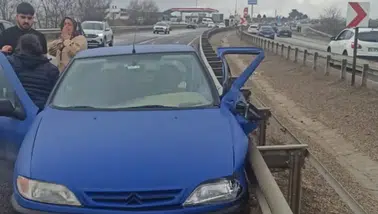 Kemikli rampalarındaki kazanın görüntüleri ortaya çıktı