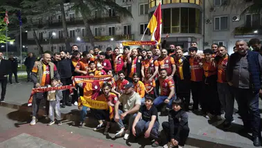 Gürcistan'daki Borçalı Türkler, Galatasaray'ın şampiyonluğunu coşkuyla kutladı