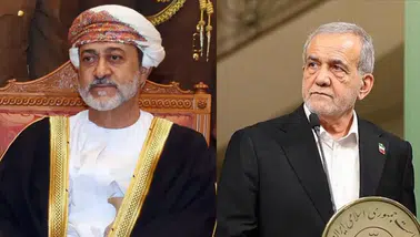 Pezeşkiyan, Umman Sultanı Bin Tarık ile görüştü