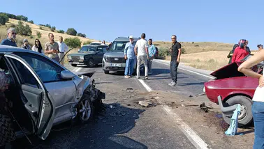 Kayseri Felahiye'de feci kaza : 1 ölü, 6 yaralı